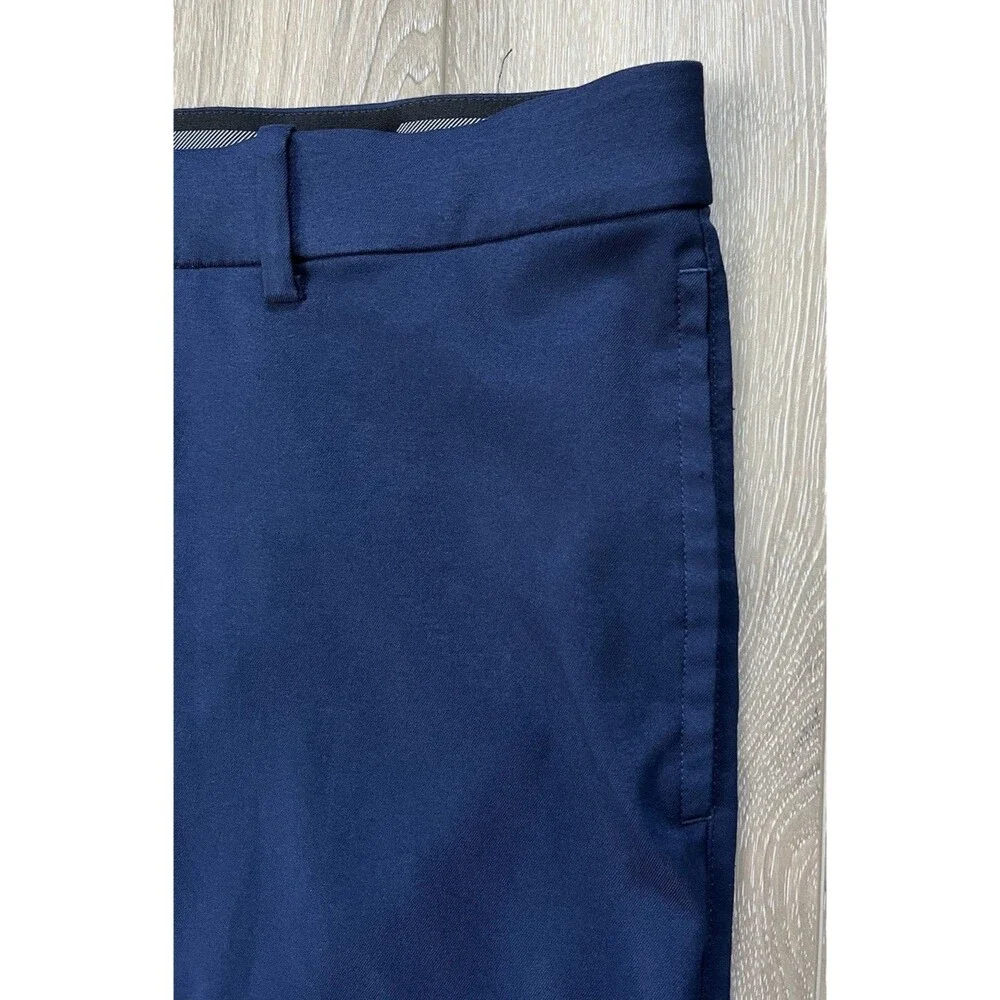 Nike Dri-Fit Blue Performance Straight Leg Chino Pants Men’s 36x32 Stretch Golf